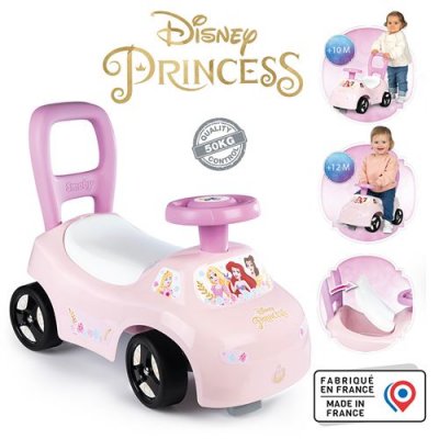 Porteur b&eacute;b&eacute; auto Smoby Disney Princess 