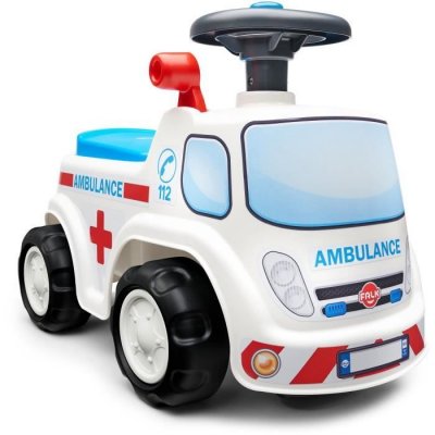 FALK Porteur enfant Ambulance 1 &agrave; 3 ans - 
