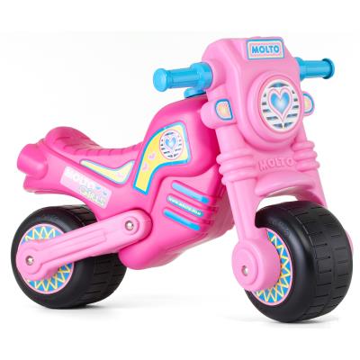 SMALTO Porteur moto cross rose Molto