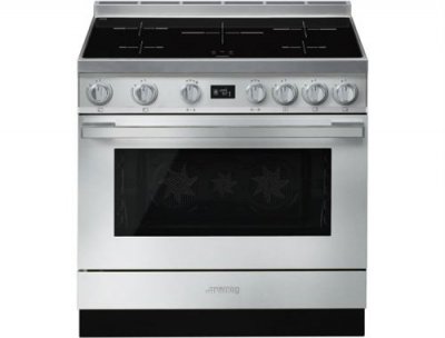 SMEG PORTOFINO 90CM INDUCTION Inox - CPF9IPX