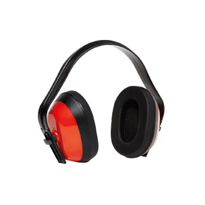 PORTWEST  Casque Antibruit Classique, Couleur: Rouge, PW40RER