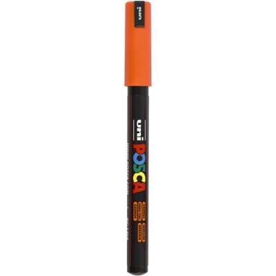 POSCA  marqueur de peinture &eacute;paisseur de PC-1MRligne 0,7 mm orange