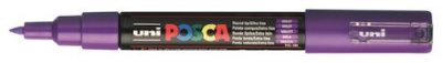 POSCA  Marqueur Pte conique extra-fine PC1MC 0,7-1mm Violet
