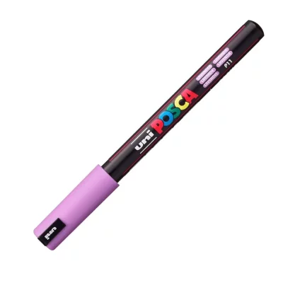 POSCA   Marqueur &Agrave; Pigment Pc-3m, Lavande Noir
