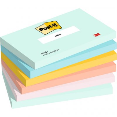 POST IT Post-it Bloc-note adh&eacute;sif Notes, 127 x 76 mm, Beachside