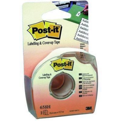 POST IT Post-it Ruban de masquage et de marquage, 25,4 mm x 17,7 m