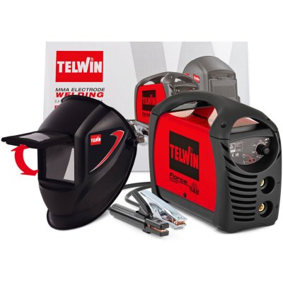 TELWIN Poste &agrave; souder Inverter  Force 145 815862 - 130A - Rouge