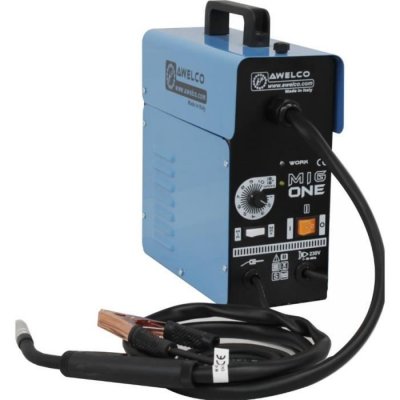 AWELCO Poste &agrave; souder MIG NO GAS  Mig one + fil fourr&eacute; + Accessoires masque
