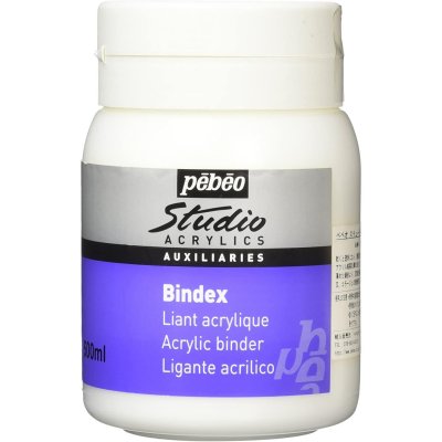 PEBEO Pot 500ml Auxiliaire Studio ACRYLICS Bindex Liant Brillant