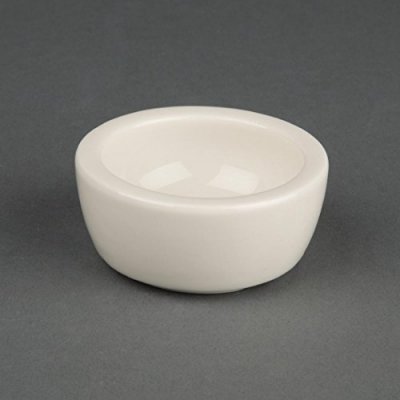 OLYMPIA Pot &agrave; beurre ivory - lot de 12 -  - - gr&egrave;s
