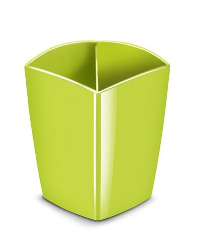 CEP Pot &agrave; crayons et feutres  - magn&eacute;tique - 2 compartiments - vert