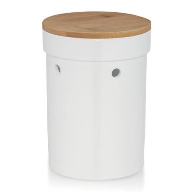 KELA Pot &agrave; oignons Salena -  - Blanc - C&eacute;ramique
