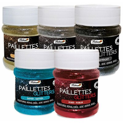RICHARD COLORANT Pot &agrave; paillettes couleur or  80g
