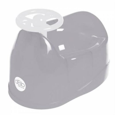 DBB REMOND Pot avec volant voiture gris - 