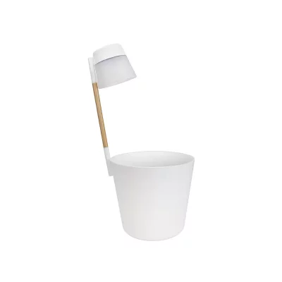 ELHO Pot de fleurs rond Flower Light &Oslash; 27 x H.61 cm - Blanc
