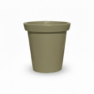PLAST UP ROTOMOULAGE Pot de fleurs rond xxl delight 200L-Taupe-80cm - Taupe