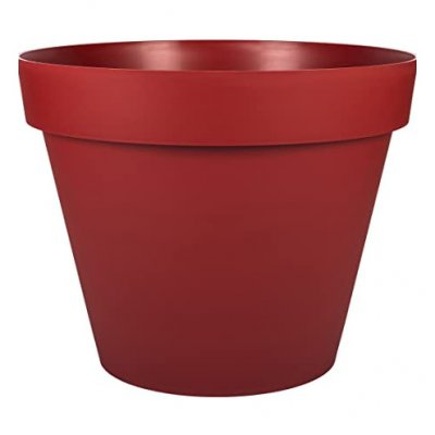EDA Pot de fleurs Toscane  &Oslash;59cm H47cm 76L rouge