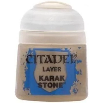 GAMES WORKSHOP Pot de peinture Layer Karak Stone 12ml 22-35 - Citadel