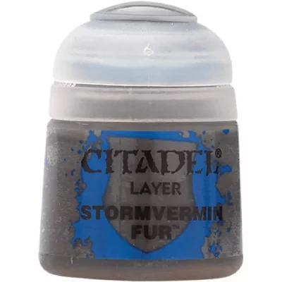 GAMES WORKSHOP Pot de peinture Layer Stormvermin Fur 12ml 22-55 - Citadel