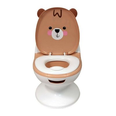 BAMBISOL Pot Educatif B&eacute;b&eacute; Mini Toilettes Ourson