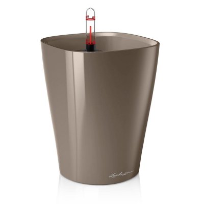 LECHUZA Pot  Deltini - Diff&eacute;rents Coloris Taupe