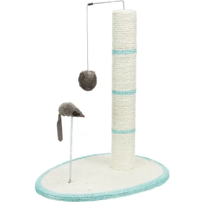 TRIXIE Poteau griffoir Scratch Me H 50 cm- Couleur al&eacute;atoire. pour chats.