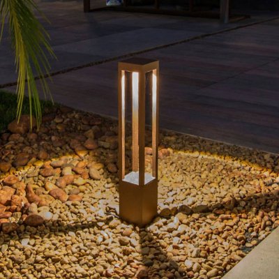 FARO BARCELONA potelet e Brun fonc&eacute; 10W - FARO