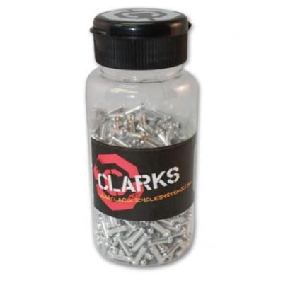 CLARKS Pots de distribution d'embouts de c&acirc;bles  1 - 1,6mm, Silver