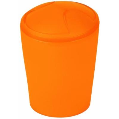 SPIRELLA Poubelle &agrave; bascule pp move 5L Frosty Orange - Orange - 