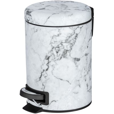 Poubelle &agrave; p&eacute;dale mod. Onyx 3ltr, mate