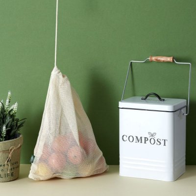 COOK CONCEPT Poubelle de cuisine &agrave; compost vintage 5 litres - Marque 