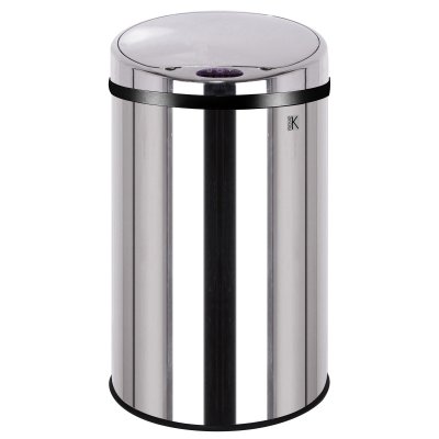 KITCHEN MOVE Poubelle de cuisine automatique en acier inox avec seau 30L