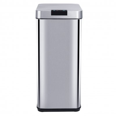 KITCHEN MOVE Poubelle de cuisine automatique parkside argent acier inoxydable 50 l