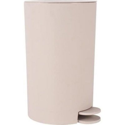 MSV Poubelle Pour Sanitaire Osaki 3l Sdb Beige En Polypropyl&egrave;ne