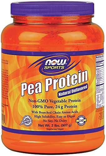 NOW FOODS Poudre de Prot&eacute;ine de Pois Unflavored, 907 g