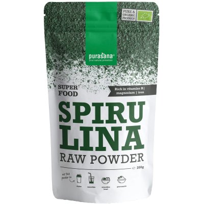 PURASANA Poudre De Spiruline Bio 200 g 