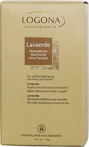 LOGONA Poudre  Lavaerde, lave min&eacute;rale terre, 2-pack (2 x 1000 g)