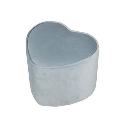 ROBA Pouf en forme de cour pour enfants Ciel bleu clair