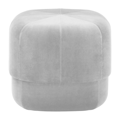 NORMANN COPENHAGEN Pouf en velours 46 cm beige Circus Beige - 