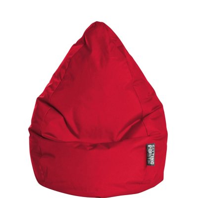 SITTING POINT Pouf Poire Brava xl tomate - Tomate