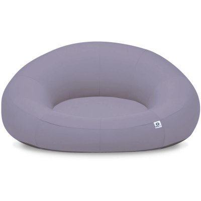 DECO ARTS Pouf Xxl Flottant Pour Piscine 140x120x60 Cm Gris Galet