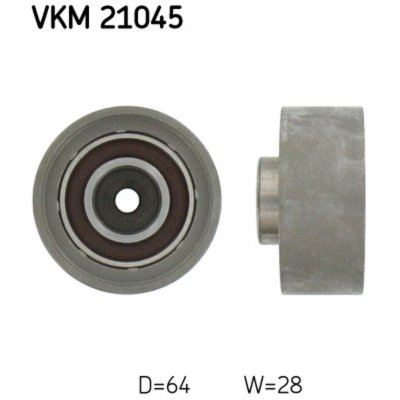 SKF Poulie renvoi/transmission courroie de distribution VKM 21045 