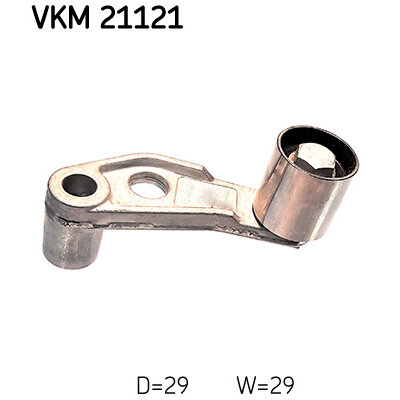 SKF Poulie renvoi/transmission courroie de distribution VKM 21121 