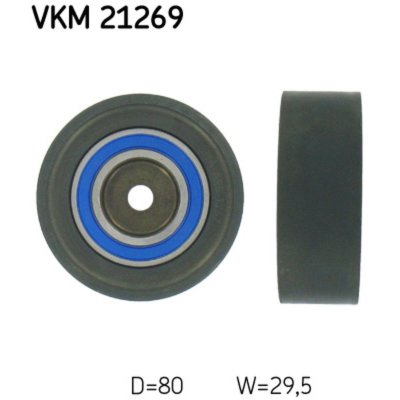 SKF Poulie renvoi/transmission courroie de distribution VKM 21269 