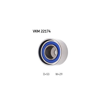 SKF Poulie renvoi/transmission courroie de distribution VKM 22174 
