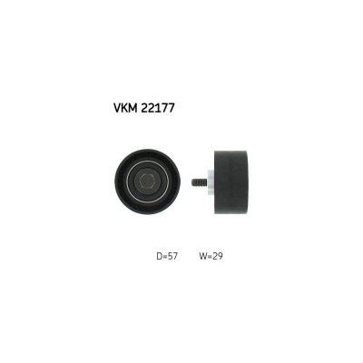 SKF Poulie renvoi/transmission courroie de distribution VKM 22177 