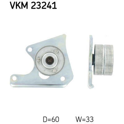 SKF Poulie renvoi/transmission courroie de distribution VKM 23241 