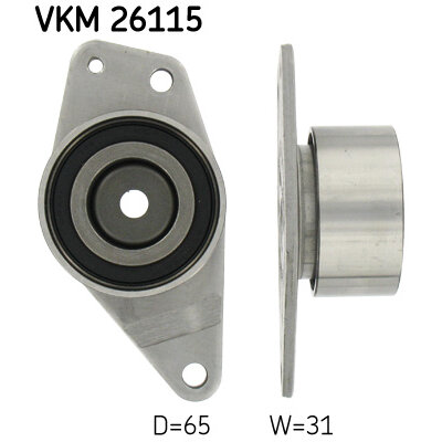 SKF Poulie renvoi/transmission courroie de distribution VKM 26115 