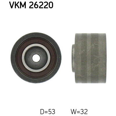 SKF Poulie renvoi/transmission courroie de distribution VKM 26220 