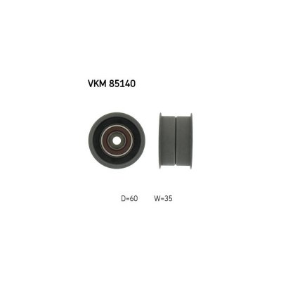 SKF Poulie renvoi/transmission courroie de distribution VKM 85140 